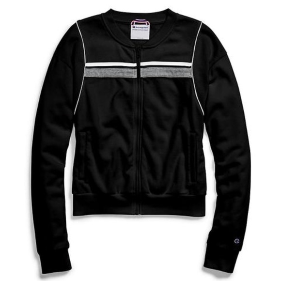 New Women's Champion Full Zip Up Jacket Warm Up Jacket - Picture 3 of 15